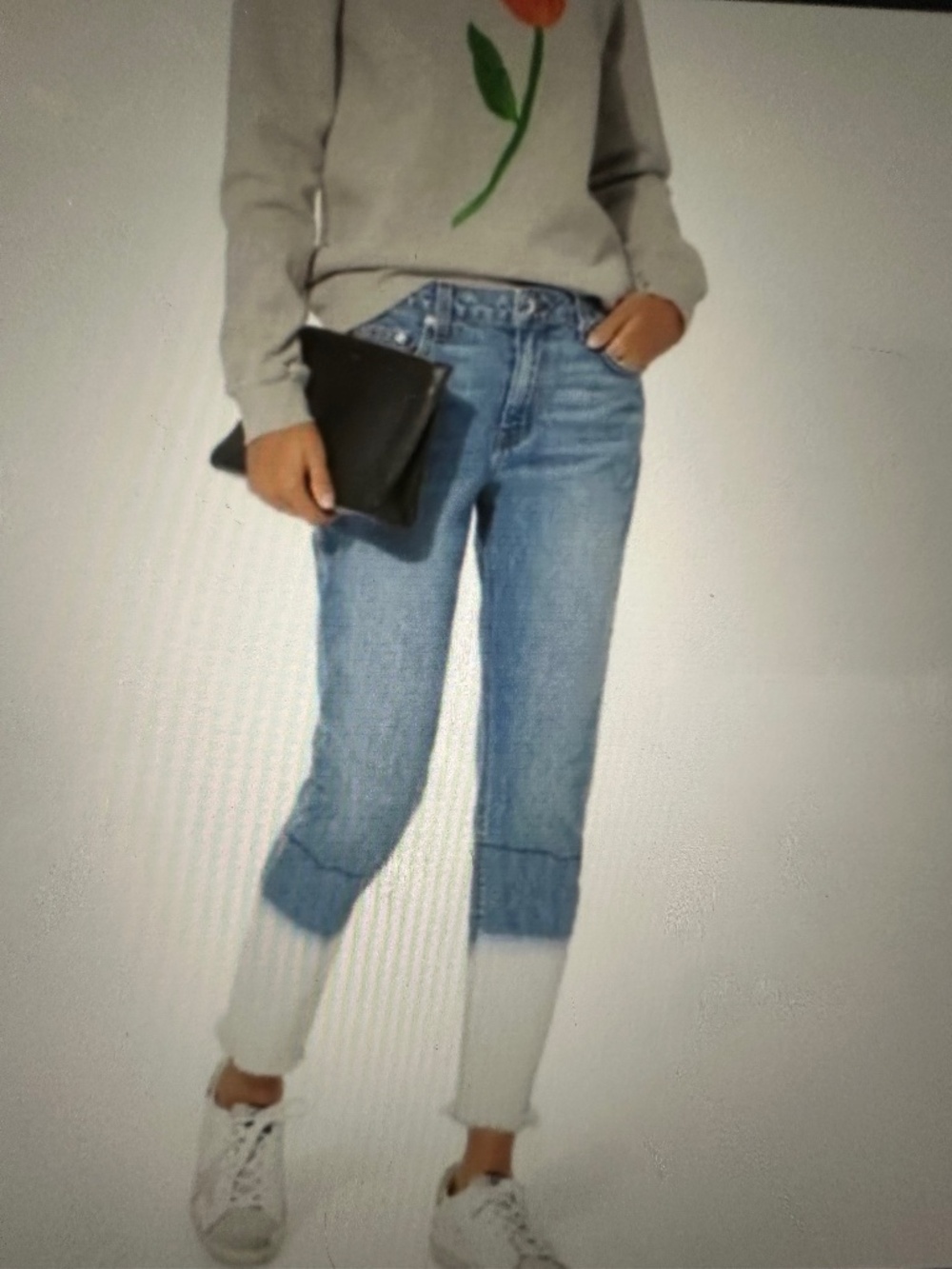 Derek Lam Mila Mid-rise denim.